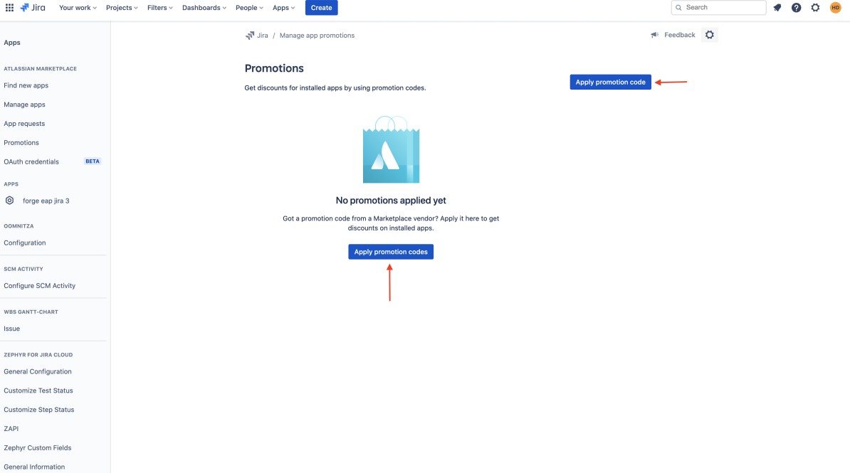 Cloud Promo Codes Instruction Manual for Site admins