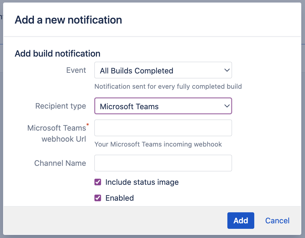 Microsoft Teams Bamboo Connector Guide