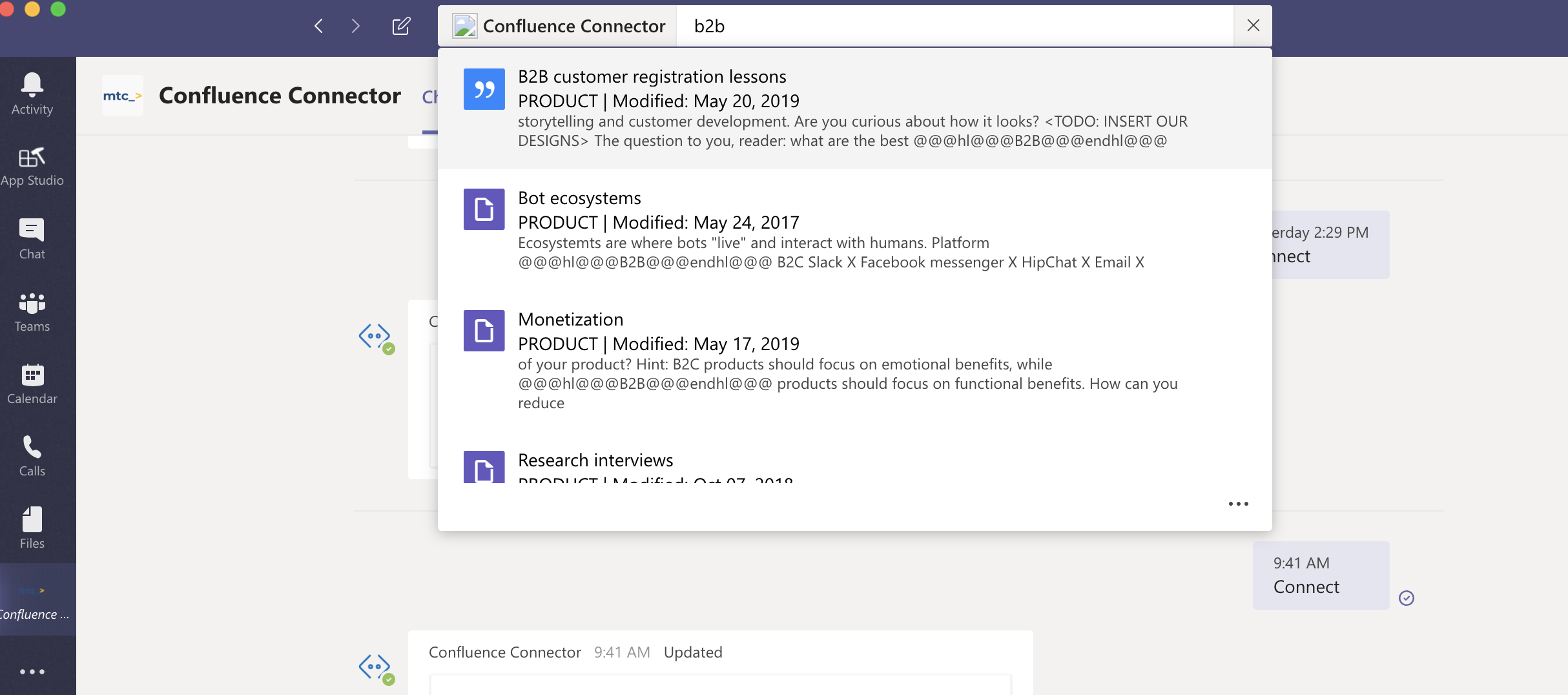 Advanced Microsoft Teams Confluence Connector for Confluence Cloud